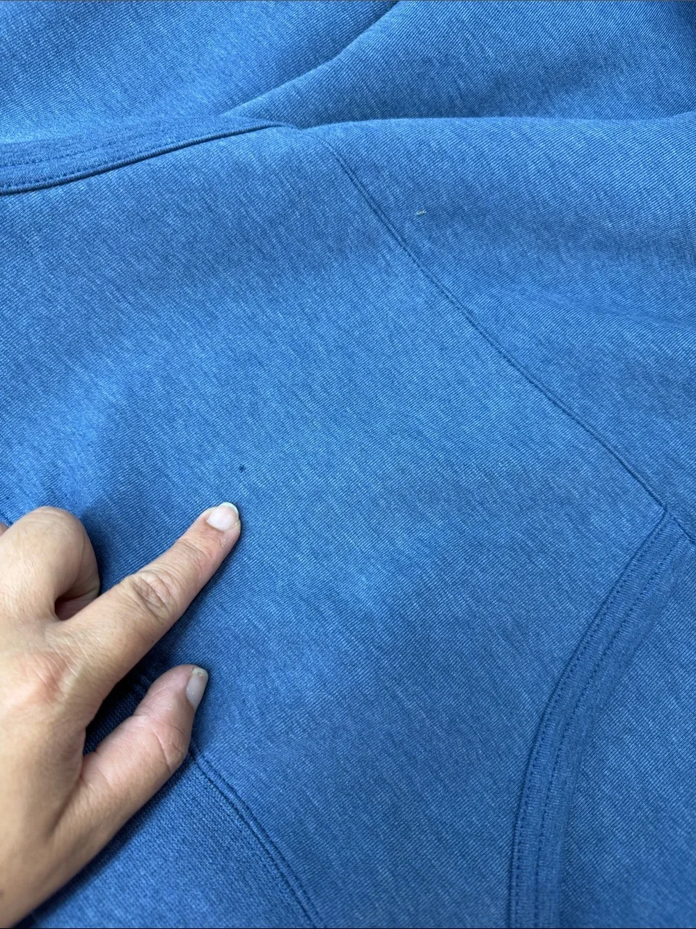 Polo by Ralph Lauren Heather Blue Pullover Hoodie